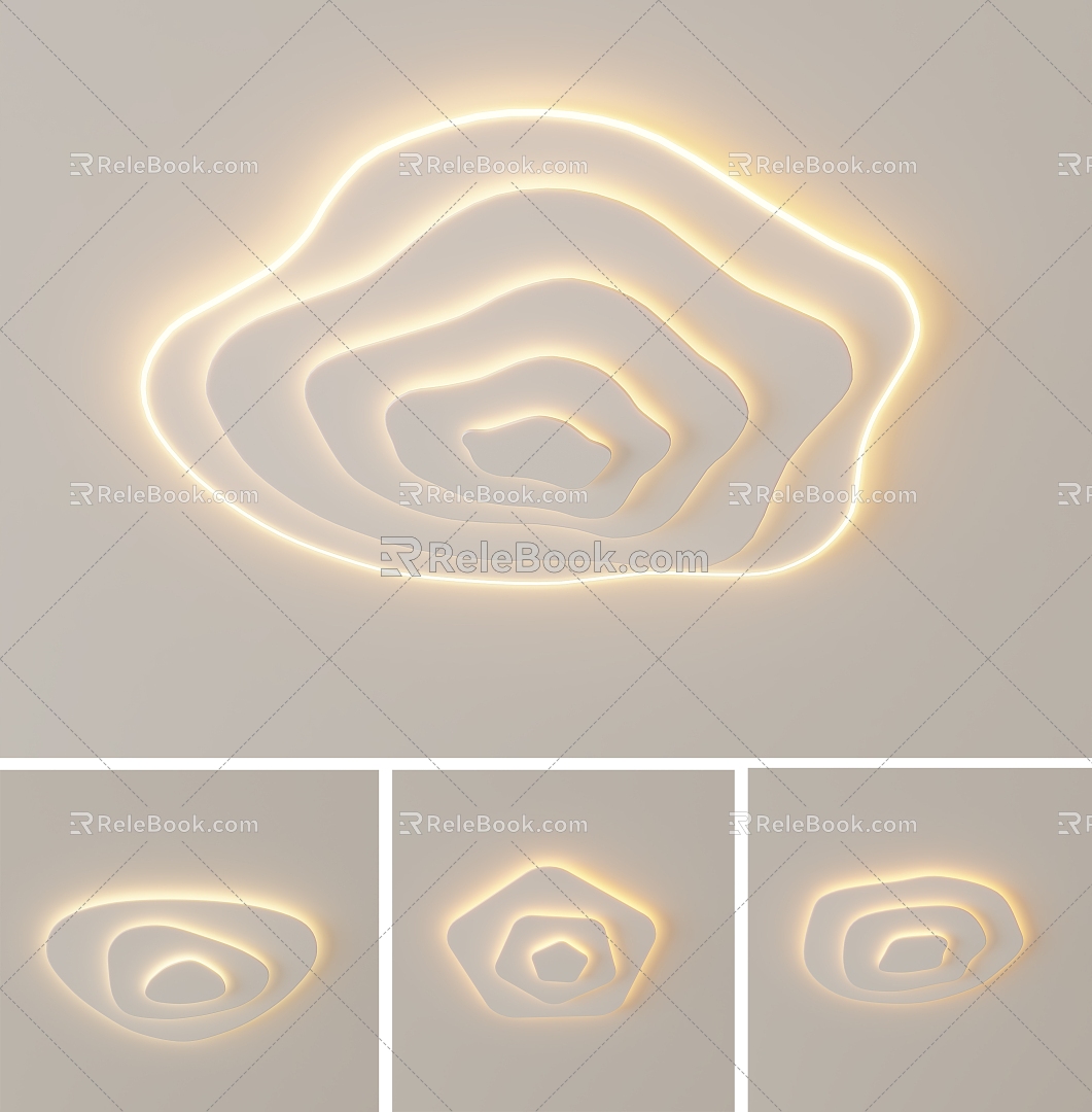 Ceiling lamp 3d model