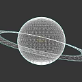 Saturn Gas Giant Planet With Prominent Rings In Space Astronomy Celestial View