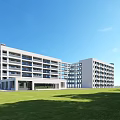 Modern School Teaching Building Dormitory Building Kindergarten Building Factory Building Automobile Multi-storey House Library Art Museum Modern Office Building 3d model
