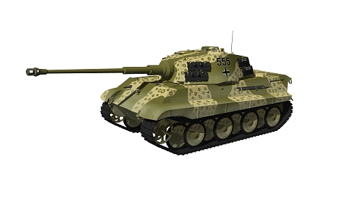 Leopard Tank Modern Tank 3d model