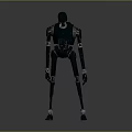 Robot Assistant Small Robot Butler Robot Butler Figure Game Figure 3d model