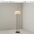 Floor lamp 3d model