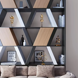 Modern Bookcase Sofa Combination Sofa Bookcase Shaped Bookcase Creative Bookcase Modeling Bookcase Customized Bookcase Inclined Bookcase 3d model