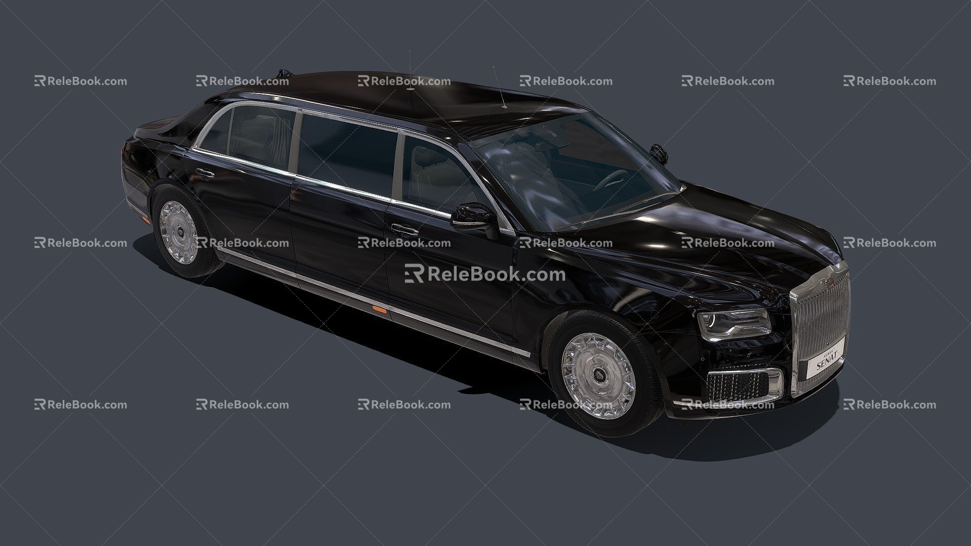 President Orus Limousine 3d model