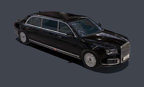 President Orus Limousine 3d model