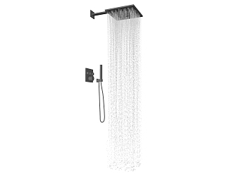 Modern rain shower 3d model