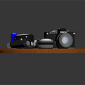 Modern Camera DSLR Camera Card Machine Digital Camera 3d model