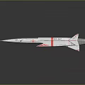 Sleek White And Red Jet Aircraft With Streamlined Body And Jet Engine Design