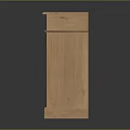 Wooden Fireplace Mantel With Simple Design And Natural Wood Texture Details