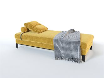 Modern chaise longue 3d model