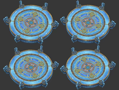 New Chinese Disc 3d model