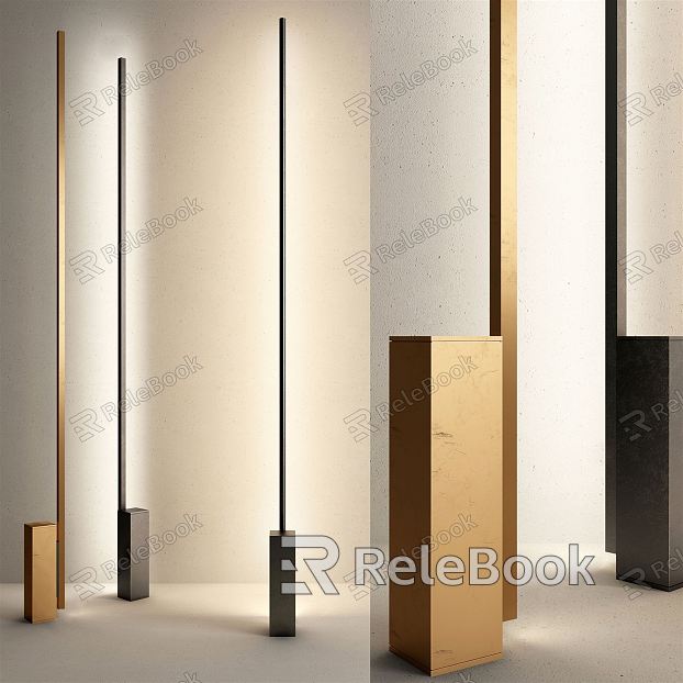 Modern floor lamp model