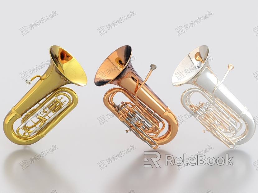 Horn Large Long Short Medium Musical Saxophone model