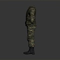 Military Uniform, Camouflage Uniform, Special Force Clothing, Special Force Clothing, Soldier Clothing, Soldier Equipment, Soldier Clothing 3d model