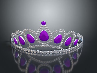 Crown Home Ornaments Royal Goods Noble Goods Jewelry Ornaments 3d model