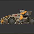 Self-made armed car modified car modified car chariot doomsday car self-made car self-made car modified car 3d model