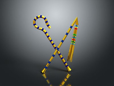 Scepter Ancient Scepter Cane Ancient Scepter Magic Scepter Metal Scepter Classical Scepter Magic Scepter 3d model