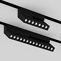 Modern Lighting Fixtures With White Design Black Accents And Multiple Round Lamps