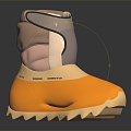 Modern Boots Snow Boots Men Boots 3d model