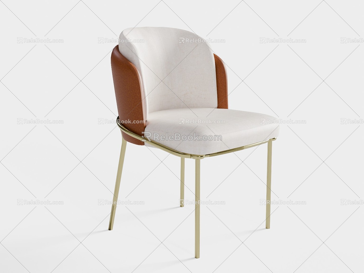 CADEIRA Dining Chair Leisure Chair 3d model