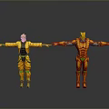Sci-Fi Armor Alien Armor Sci-Fi Armor High-Tech Armor Futuristic Armor Alien Warrior Armor 3d model