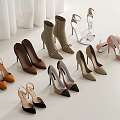 Women's High Heel Shoes Various Styles Multiple Colors Stiletto Heels Pointed Toe Design