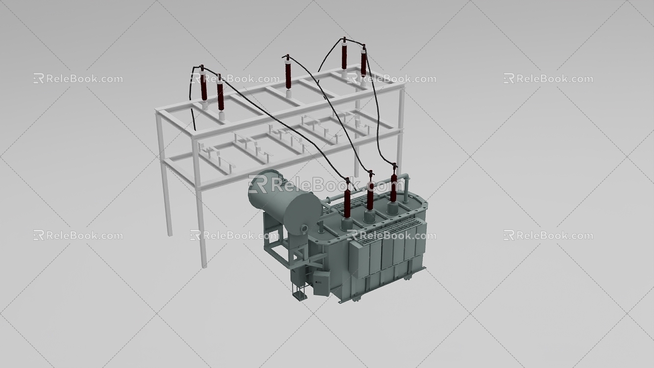 High voltage power distribution equipment Industrial equipment 947 3d model