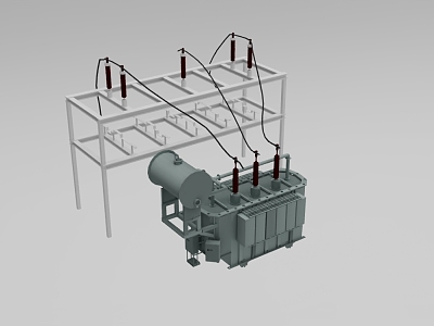 High voltage power distribution equipment Industrial equipment 947 3d model