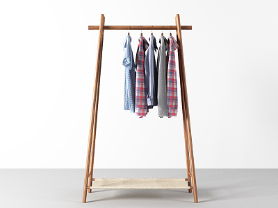 Nordic clothes hanger model