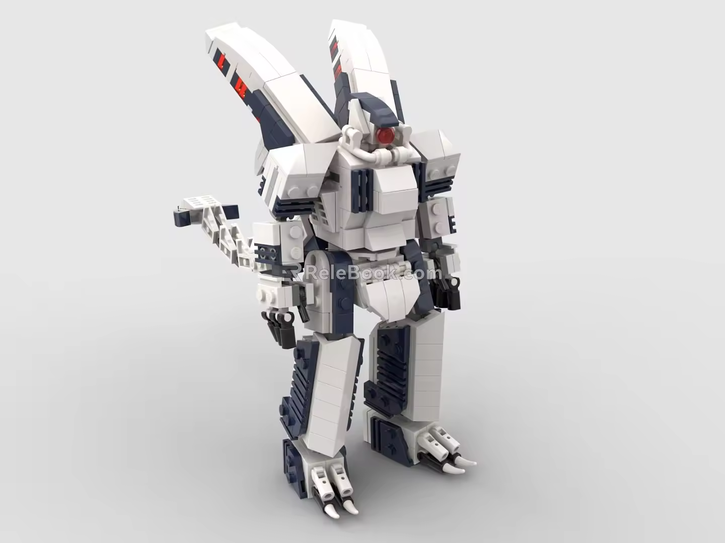 LEGO Toy Blocks Fighting Robot Gundam Mech Warrior Transformers 3d model