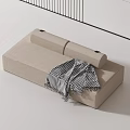 Sofa stool 3d model