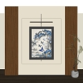 decorative painting 3d model