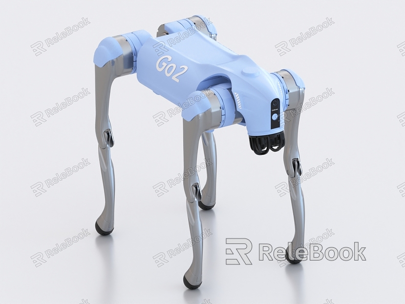 robot dog mechanical dog quadruped robot intelligent robot war robot model