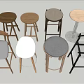 Various Modern Bar Stools With Diverse Designs Materials And Styles For Home