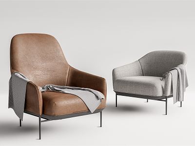 Modern Single Sofa Leisure Chair model