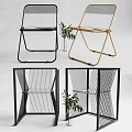 Modern Single Chair Designs With Metal Frame And Minimalist Home Decor Elements
