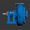 Blue Household Water Pump With Efficient Design For Domestic Water Supply