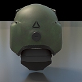 Pilot Helmet Helmet Flight Helmet Flying Helmet Low Face Number Low Model Simple Model Game Sub-era Film and Television Level Super Realistic High Precision 3d model