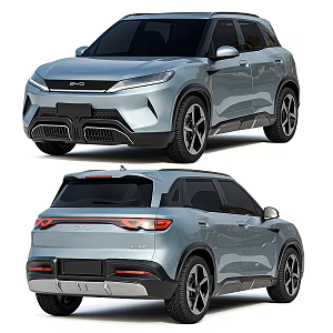 BYD Yuan Electric Car 3d model