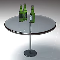Elegant Wooden Tea Table And Chairs Set With Classic Design For Home Living Room