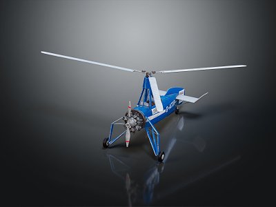 modern helicopter model