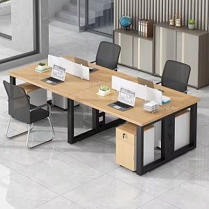 Office Staff Table Meeting Room Conference Table Desk Staff Desk 3d model