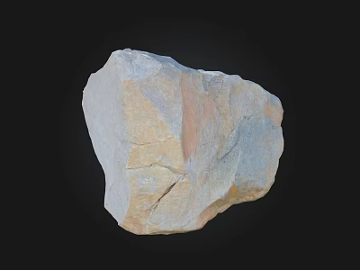 Natural Stone And Wood Material With Textured Surface For Decorative Use 3d model