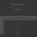 White Elegant Decorative Molding With Smooth Surface For Interior Decoration