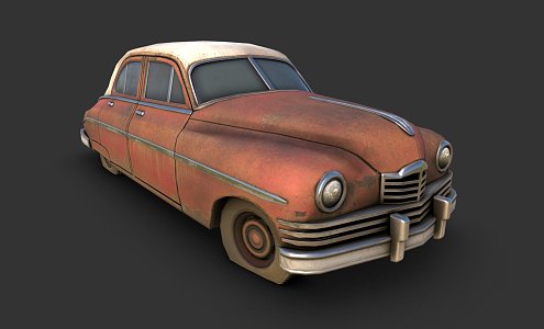 Packard Car 3d model