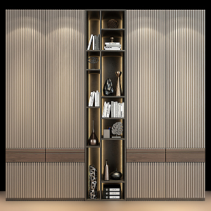 Modern Wardrobe Decorative Cabinet 3d model