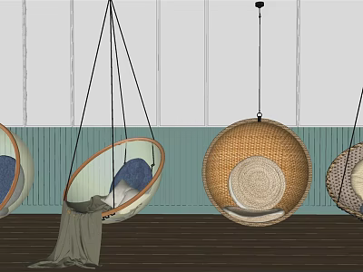 Modern Hanging Chair Hanging Chair Hammock 3d model Modern Hanging Chair Hanging Chair Hammock 3d model