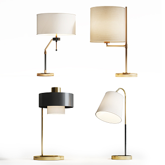 Post-modern table lamp 3d model