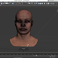 Human Head Male Head Male Head Face Middle-aged Male Head Asian Head Low Face Number Low Model Simple Model Game Video Level Super Realistic High Precision 3d model