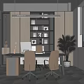 The Modern Office 3d model